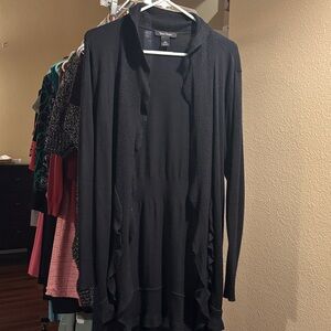 White House Black Market Black Knit Sweater